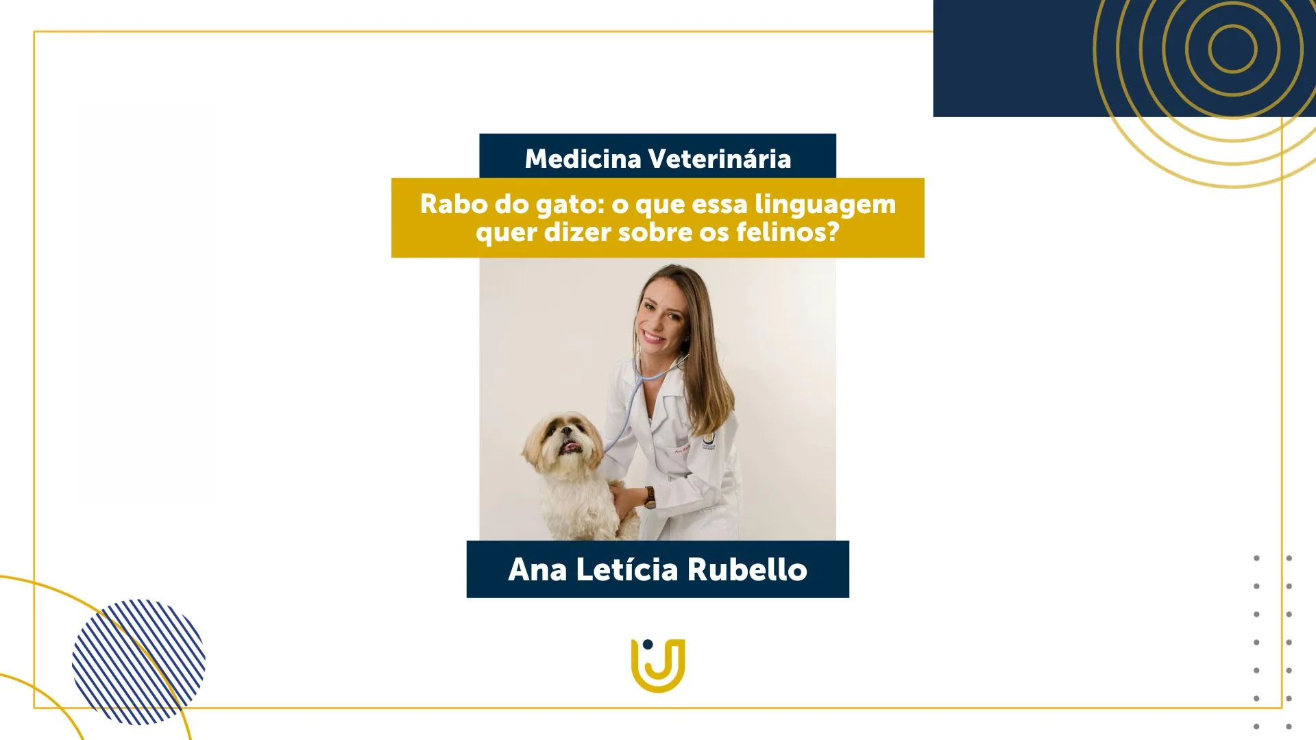 A imagem mostra a professora Ana Letícia que falou sobre a linguagem e o rabo do gato e a linguagem